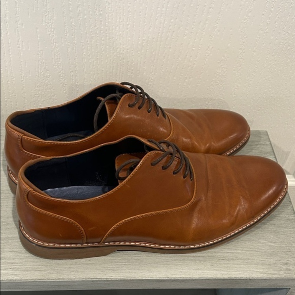 Classic Brown Leather Men's Shoes